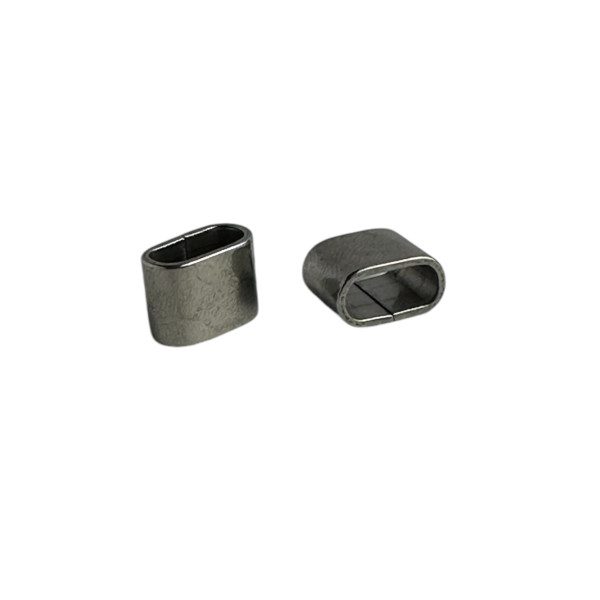 Slider, innen 10x4,8mm, 12x6,5x9mm, Edelstahl